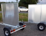 5'x5' ALUMINIUM PANEL ADVERTISING TRAILERS (10)